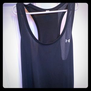 Women’s under armour black tank